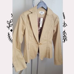 Y2K🔥Vintage Costa Blanca🍂Long Collar One Button Slimfit Blazer Jacket